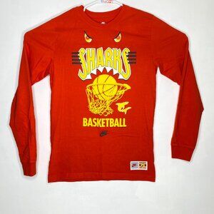 Nike Tee Sharks Basketball Long Sleeve Shirt FB9032-634